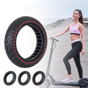 8.5 inch Color Dot Honeycomb Tire for Xiaomi Mijia M365/M365 Pro/1S(Yellow)