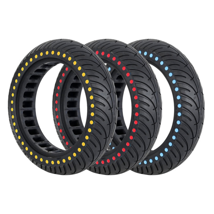 8.5 inch Color Dot Honeycomb Tire for Xiaomi Mijia M365/M365 Pro/1S(Red)