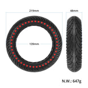 8.5 inch Color Dot Honeycomb Tire for Xiaomi Mijia M365/M365 Pro/1S(Yellow)