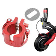 Folding Clamp For ZERO 8X 10X 11X SPEEDUAL Dualtron DT3 Thunder Electric Scooter With Pad Red - Accessories & Parts by PMC TechLife | Online Shopping South Africa | PMC TechLife