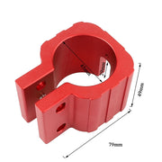 Folding Clamp For ZERO 8X 10X 11X SPEEDUAL Dualtron DT3 Thunder Electric Scooter With Pad Red