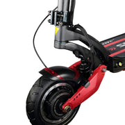 Folding Clamp For ZERO 8X 10X 11X SPEEDUAL Dualtron DT3 Thunder Electric Scooter With Pad Red