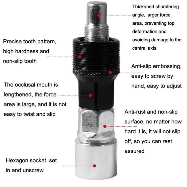 Bicycle Maintenance Tool Set Tool + 20 Teeth + 35 Grams