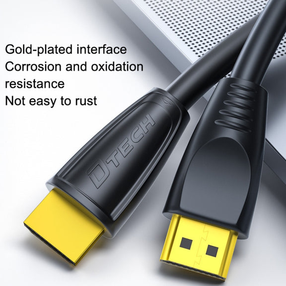DTECH HDMI 2.0 HD Connection Cable 4K 60Hz Computer TV Connection Cable, Length: 8m
