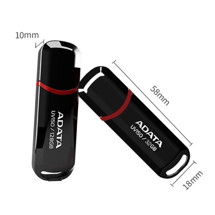 ADATA UV150 High Speed USB3.1 Business USB Flash Drive, Capacity: 32GB(Black)
