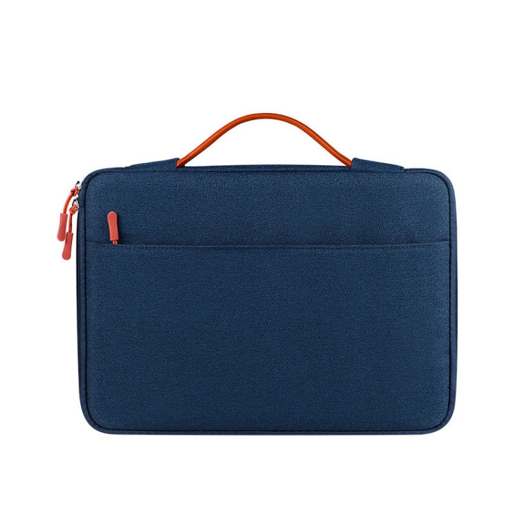 ND02S Adjustable Handle Water-resistant Laptop Bag, Size: 13.3 inches(Navy Blue)