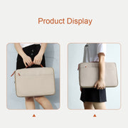 ND02S Adjustable Handle Water-resistant Laptop Bag, Size: 14.1-15.4 inches(Navy Blue)