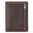 Crazy Horse Leather Pen Slot Zipper Multifunctional Tablet Cover For IPad Pro 9.7/10.5/11 Inch(Light Brown) - iPad Pro 11 (2022/2021) Cases by PMC TechLife | Online Shopping South Africa | PMC TechLife