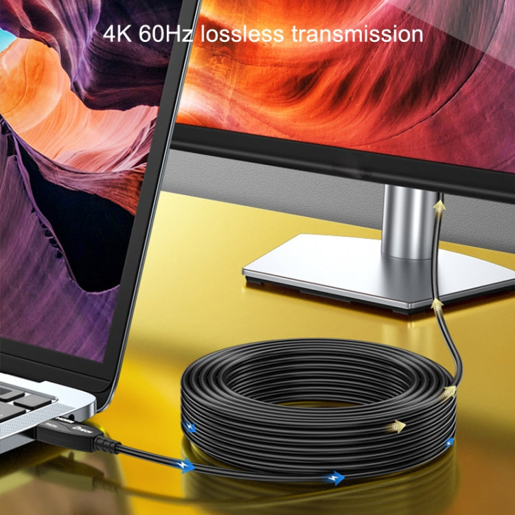 DTECH HDMI 2.0 Version Fiber Optical Line 4K 60Hz Large Screen TV Engineering Wiring, Length: 2m