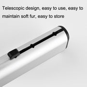 10 PCS Car Air Conditioner Air Outlet Telescopic Cleaning Brush, Color: Black