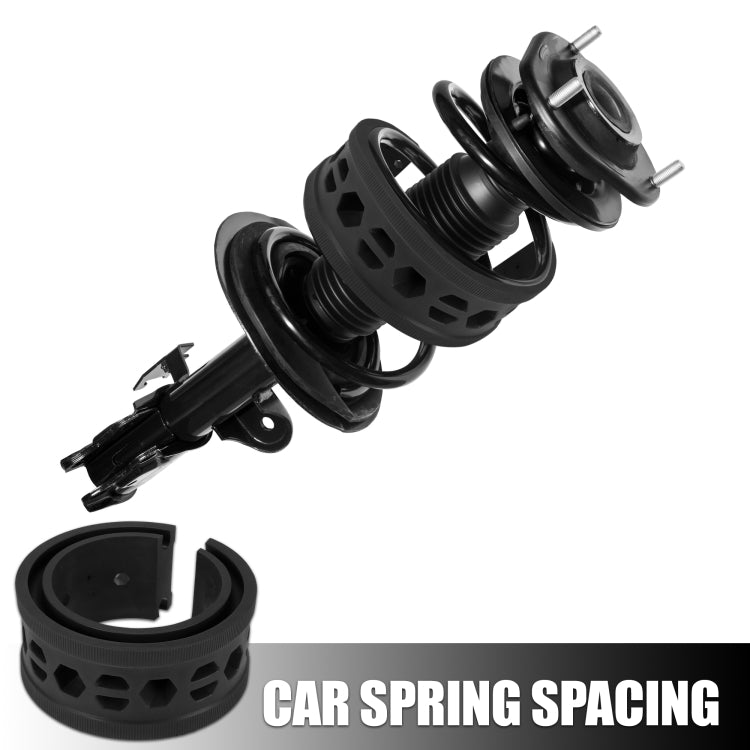 19 Holes Car Universal Buffer Rubber Spring Shock Absorber, Specification: A+