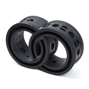 19 Holes Car Universal Buffer Rubber Spring Shock Absorber, Specification: B