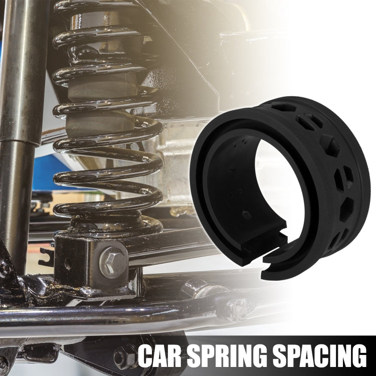 19 Holes Car Universal Buffer Rubber Spring Shock Absorber, Specification: B