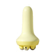 Inner Leg Exercise Muscle Relaxation Abdominal Shaping Roller Massager, Color: Yellow Steel Ball Box - free shipping - PMC TechLife - Order now!
