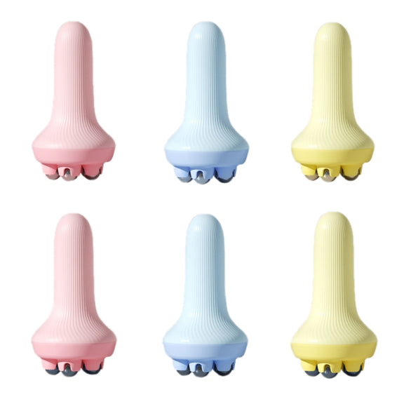 Inner Leg Exercise Muscle Relaxation Abdominal Shaping Roller Massager, Color: Blue Magnetic Ball Box