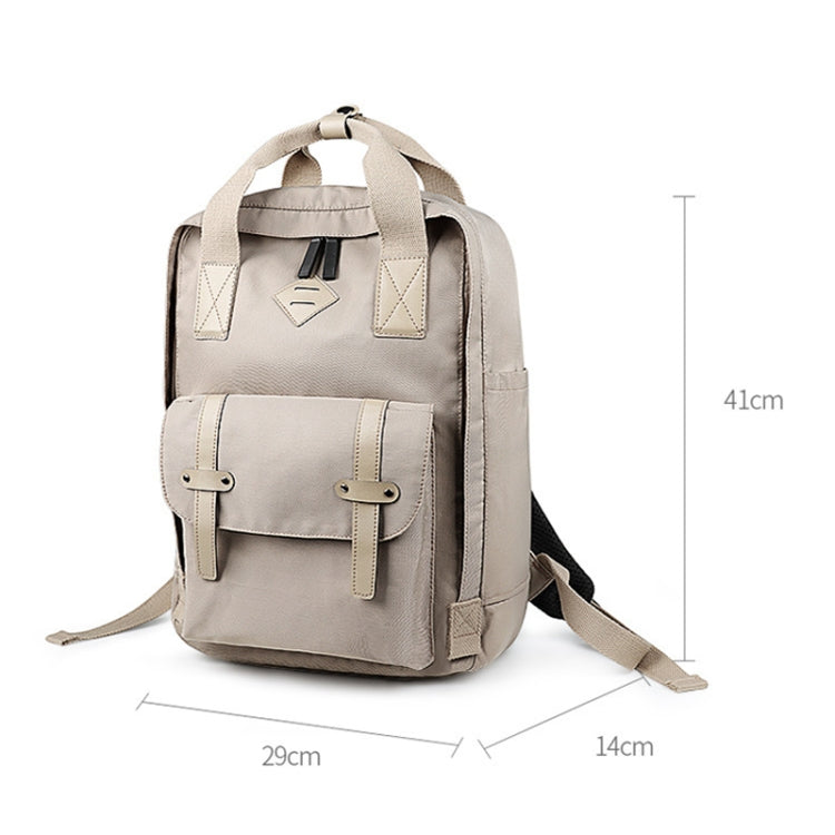 SJ05 Multifunctional Water-resistant Laptop Bag, Size: 13 inch-15.6 inch(Light Purple)