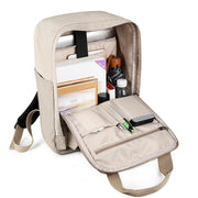 SJ05 Multifunctional Water-resistant Laptop Bag, Size: 13 inch-15.6 inch(Light Purple)