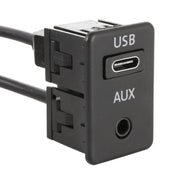 Car Universal Modified Type-C+AUX Interface Charging Use Extension Seat
