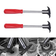 2 PCS Oil Seal Disassembly Tool Double Head Oil Seal Wrench Puller(Red Handle) - Hand Tool Sets by PMC TechLife | Online Shopping South Africa | PMC TechLife | Buy Now Pay Later Mobicred