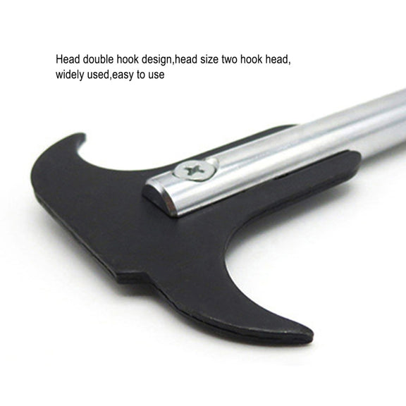 2 PCS Oil Seal Disassembly Tool Double Head Oil Seal Wrench Puller(Red Handle)