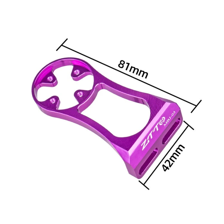ZTTO Mountain Bike Stopwatch Mount Bicycle Extension Stand, Color: Titanium