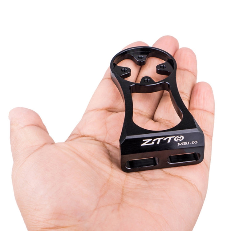 ZTTO Mountain Bike Stopwatch Mount Bicycle Extension Stand, Color: Titanium