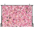 2.1m X 1.5m Pink Rose Wall Background Festive Party Photography Cloth - Valentines Day by PMC TechLife | Online Shopping South Africa | PMC TechLife