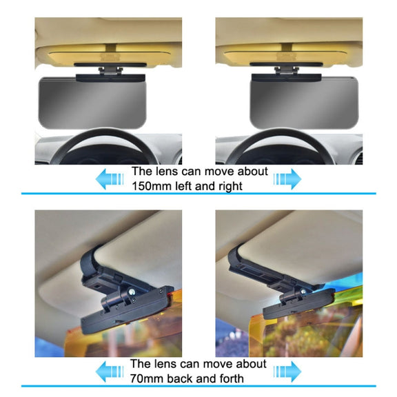 SHUNWEI Car Anti High Beam Visor Night Vision Glasses, Style: Medium Daily Use