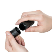 Aluminum Alloy Full Seal EDC Water-resistant Can Outdoor Survival Equipment(Black)