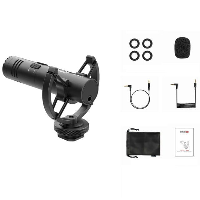 SYNCO Camera Phone Recording Microphone, Spec: MIC-M2S
