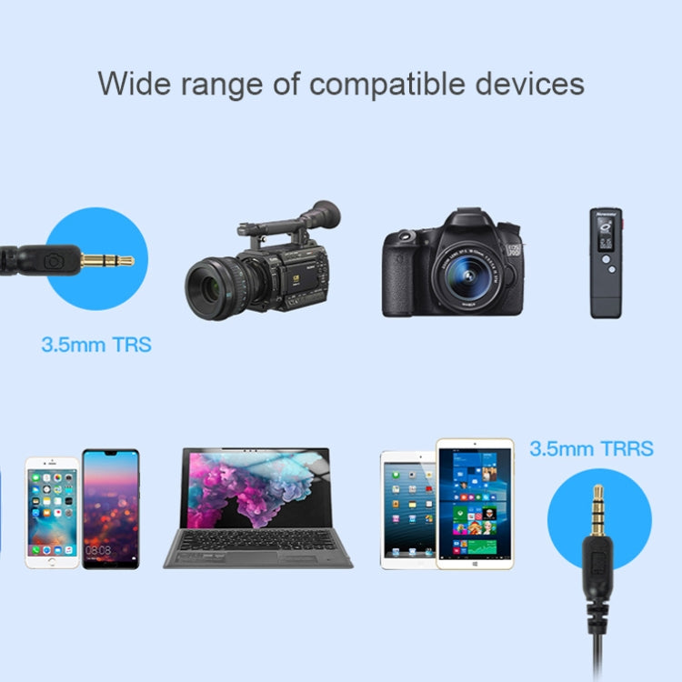 SYNCO Camera Phone Recording Microphone, Spec: MIC-M2S