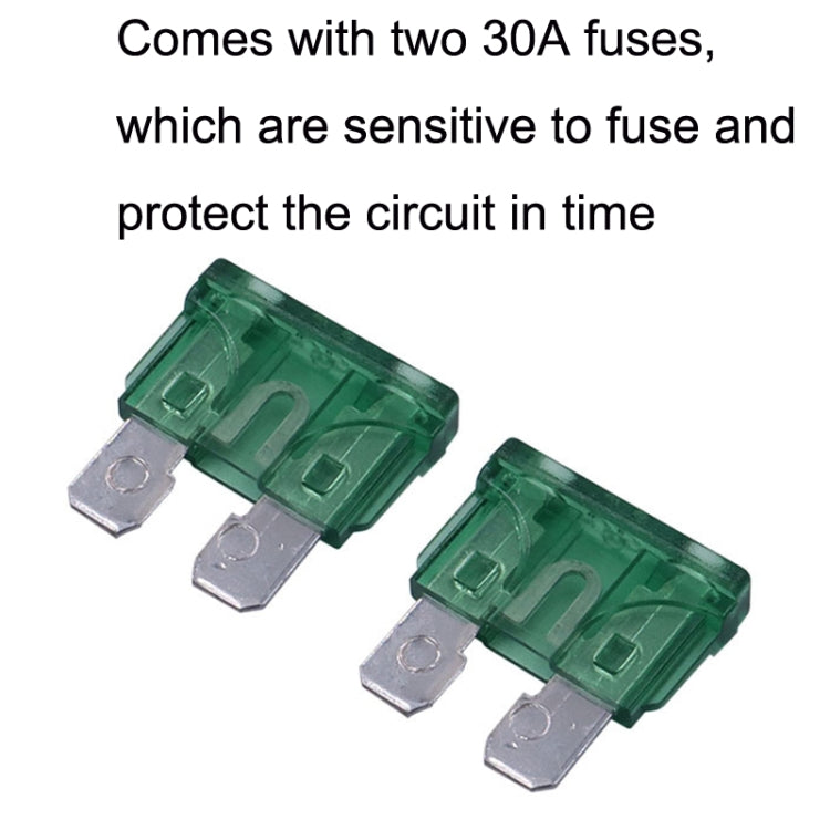 MAXI2 Car Audio Modified Power Cord Water-resistant Fuse Seat