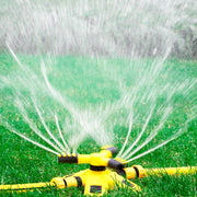 360 Degrees Rotating Watering Device, Style: With 4 PCS 6-point Connector and 10m 6-point Tube