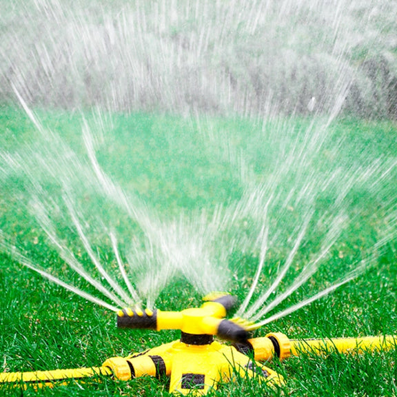 360 Degrees Rotating Watering Device, Style: With 4 PCS 6-point Connector and 10m 6-point Tube