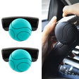 2PCS Automotive Silicone Bearing Steering Wheel Booster(Blue) - Steering Wheel Accessories by PMC TechLife | Online Shopping South Africa | PMC TechLife | Buy Now Pay Later Mobicred
