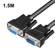 DTECH RS232 Serial Direct Line DB9 Extension Line Male to Female 1.5m - RS485 / RS232 Series by DTECH | Online Shopping South Africa | PMC TechLife
