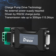 DTECH DT-9005 Without Power Supply RS232 To TTL Serial Port Module, Interface: 3.3V Module