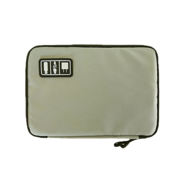 Multifunctional Portable Mobile Phone Digital Accessories U Disk Storage Bag, Color: Grey