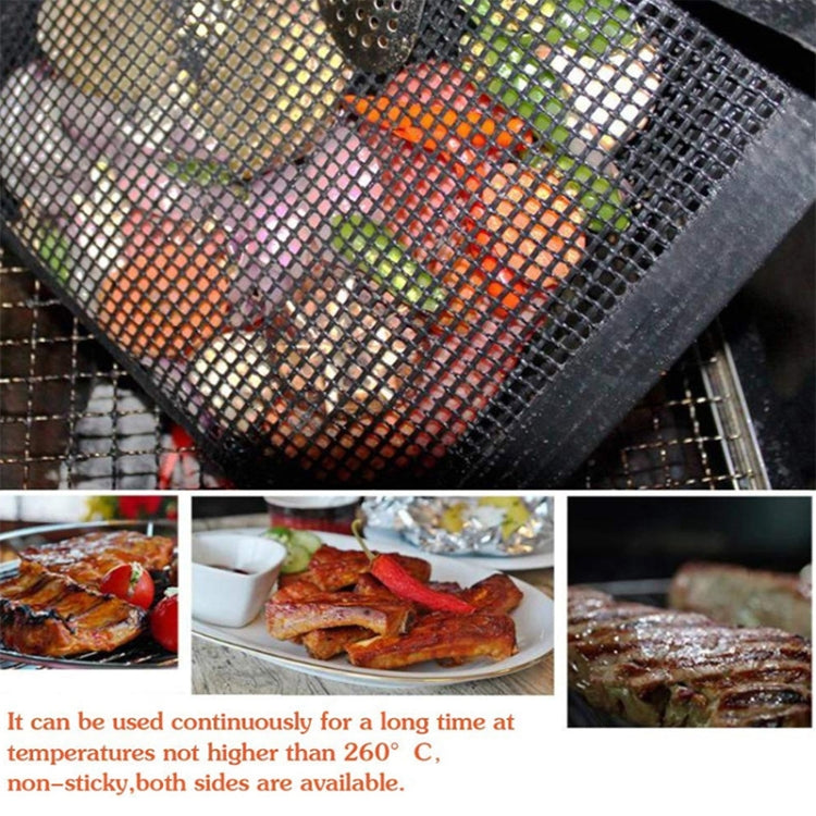 Vc005 BBQ Non-Stick Mesh Grilling Bag, Size: Black (40 x 30cm)