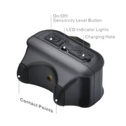Pet Collar Trainer Rechargeable Automatic Bark Stop(Black)