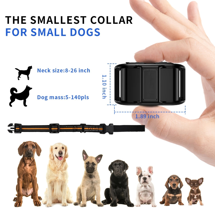Electronic Dog Trainer Rechargeable Pet Remote Control Bark Stopper, Specification: 1 Drag 1 Red