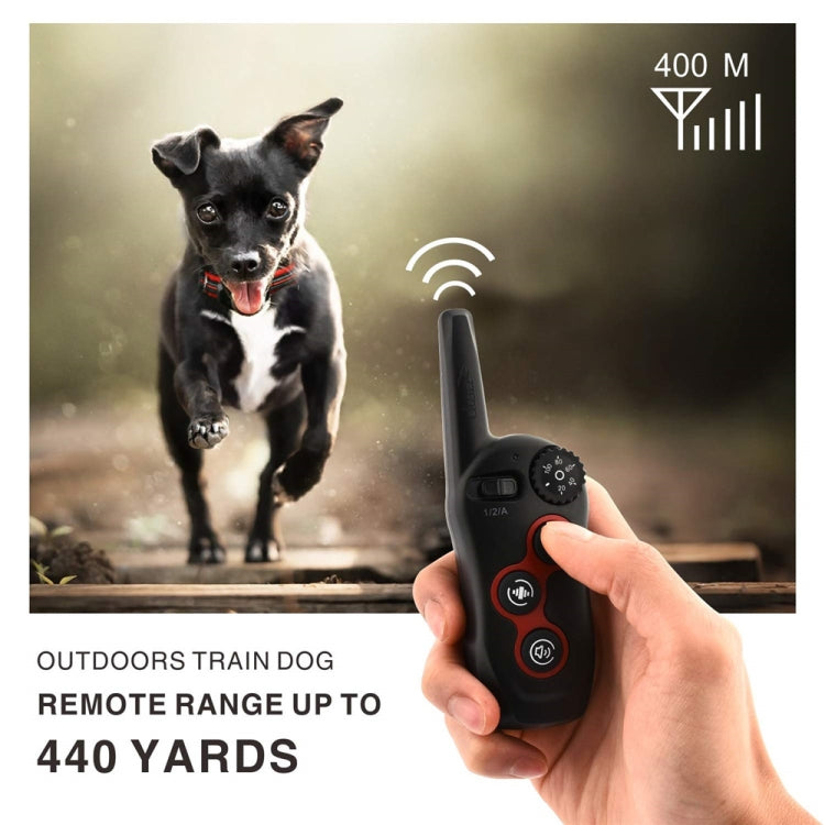 Remote Control Trainer Dog Collar Automatic Barking Stopper, Specification: 1 Drag 1 Orange