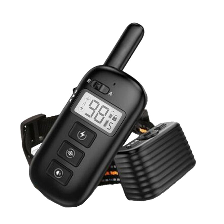 Remote Control Trainer Dog Collar Automatic Bark Stop Device, Specification: 1 Drag 1 (Orange)