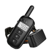 Remote Control Trainer Dog Collar Automatic Bark Stop Device, Specification: 1 Drag 1 (Orange)