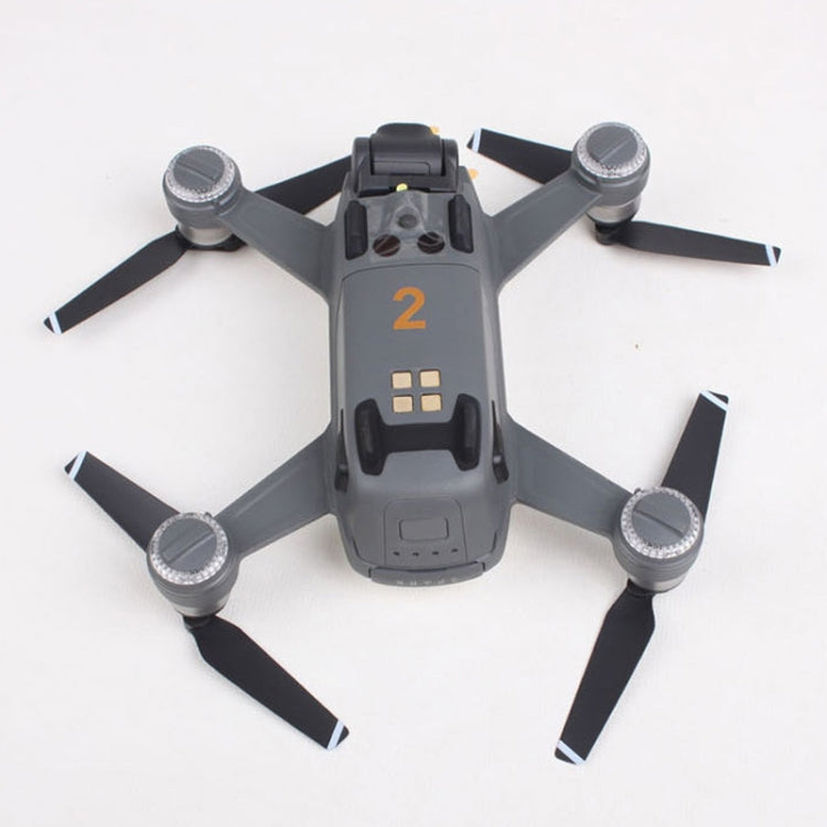 3 Sets Drone Shark Emoticon Body Sticker Battery Sticker(Blue Black)