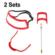 2 Sets Beard Styling Board Shaving Barber Tools, Style: Shape Ruler x 2+Pen+Bearded Model - free shipping - PMC TechLife - Order now!