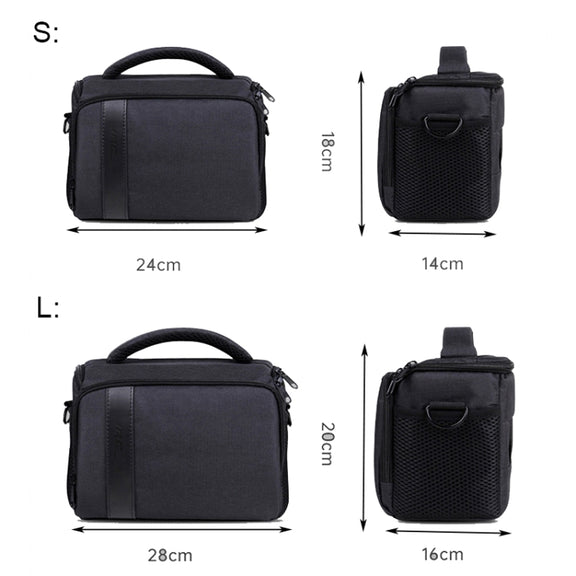 JRC MR70 SLR Single-shoulder Messenger Bag, Size: S(Black)