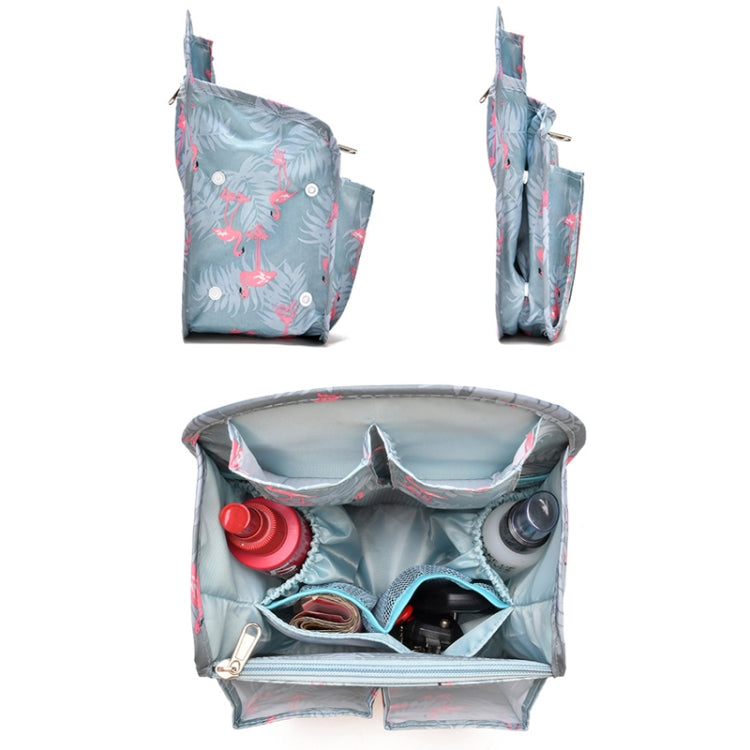 Schoolbag Separation Organizer Storage Bag Computer Backpack Liner Bag, Color: Small Navy Stripe