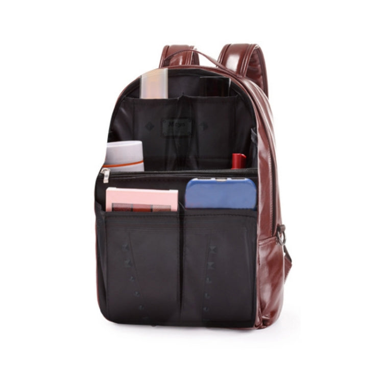 Schoolbag Separation Organizer Storage Bag Computer Backpack Liner Bag, Color: Small Navy Stripe