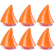 2pcs /Pair Motorcycle Helmet Devil Sucker Decoration, Style: Small Horns (Orange) - free shipping - PMC TechLife - Order now!